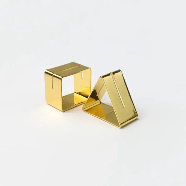 Geometric Napkin Ring and Namecard Holder