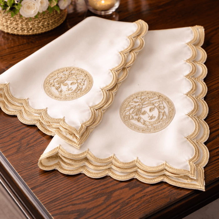 Aurelia Crest Luxe Napkin