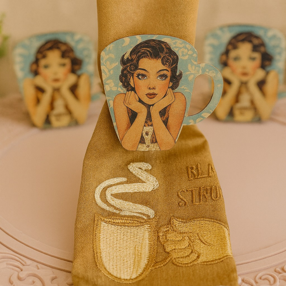Vintage Roast Napkin Holders